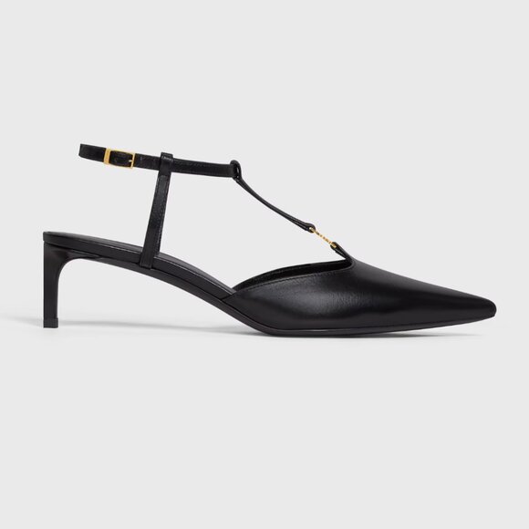 Celine Kitten T-Bar Strap Pump in Calfskin - Picture 2 of 8